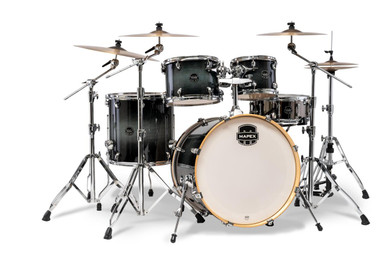 Mapex Armory 22" Rock Fusion Acoustic Shell Pack in Black Onyx Burst