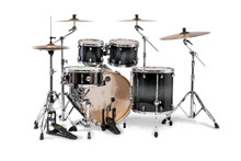 Mapex Armory 22" Rock Fusion Acoustic Shell Pack in Black Onyx Burst - Image 3