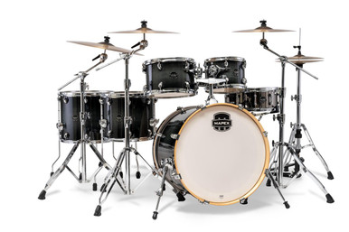 Mapex Armory 6 Piece 22" LA Fusion Acoustic Shell Pack in Black Onyx Burst