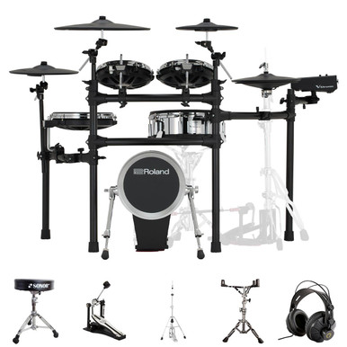 Roland TD516 Kit with Throne, Pedal, Sticks, Hi Hat Stand, snare stand