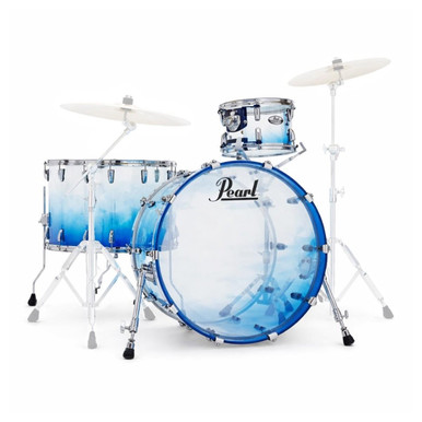Pearl 22" Crystal Beat Acoustic Shell Pack in Glacier Fade Acrylic