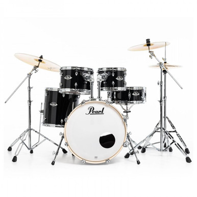 Pearl Export 20" Acoustic Drum Kit in Jet Black