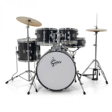 Gretsch Renegade 20" Acoustic Drum Kit in Black Mist