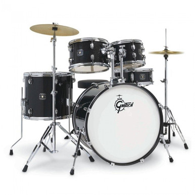 Gretsch Renegade 22" Acoustic Drum Kit in Black Mist