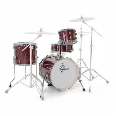 Gretsch Energy Street 16" Acoustic Drum Kit in Ruby Sparkle