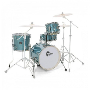 Gretsch Energy Street 16" Acoustic Drum Kit in Blue Sparkle