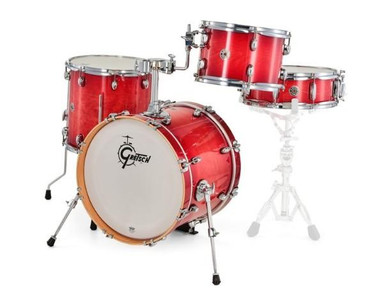 Gretsch Catalina Club Acoustic Drum Kit in Gloss Crimson Burst