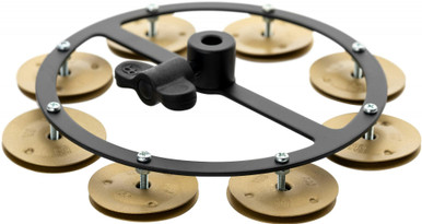 Meinl Artist Series Benny Greb Sand 5in HiHat Tambourine Sand Blasted Brass Jingles