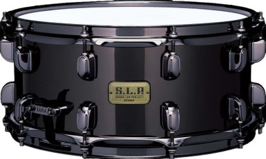 Tama SLP 14x6.5 Black Brass Snare Drum