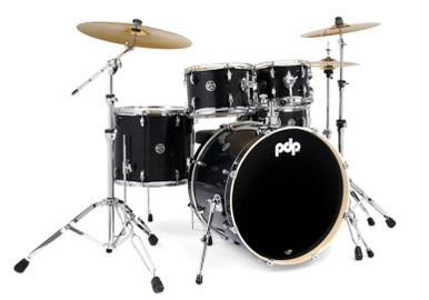 PDP Mainstage 5-Piece Acoustic Drum Kit in Black Sparkle