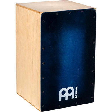 Meinl Percussion Snarecraft Cajon, Blue Burst