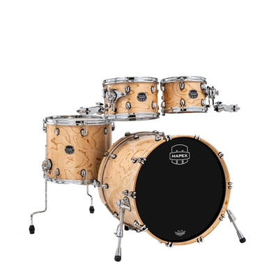 Mapex Saturn VI Fast Rock 22" 4 Piece Acoustic Shell Pack in Exotic Natural Burst