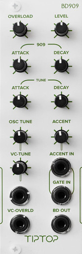 TipTop Audio - BD909 TR909 Bass Drum Generator