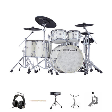 Roland VAD716-PW VAD Drum Kit Bundle Package