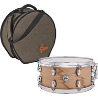 Gretsch 14" x 6.5" Silver Series Snare Drum & Premium Bag Natural Satin