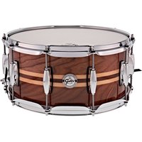 Gretsch 14" x 6.5" Silver Series Snare Drum Walnut w/ Maple Inlay