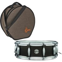 Gretsch Full Range 14" x 5" Black Nickel Over Steel Snare Drum & Premium Bag