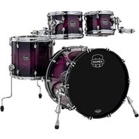 Mapex Saturn VI 22" 4pc Saturn VI Fast Rock Shell Pack Royal Purple Burst