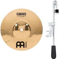 Meinl Classics Custom 8" Splash Cymbal & Deluxe Weighted Cymbal Grabber Arm