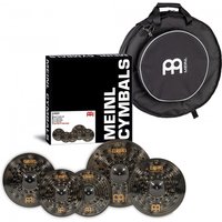 Meinl Classics Custom Dark Cymbal Set & Backpack w/ Free 18 Crash