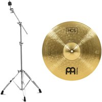 Meinl HCS 18 Crash Cymbal & Gretsch Explorer Series Boom Cymbal Stand