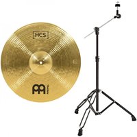 Meinl HCS 18 Crash / Ride Cymbal & Boom Arm Stand Black