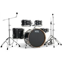 Natal Arcadia UFX 22 Am. Fusion 5pc Drum Kit Black Sparkle