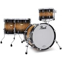 Pearl Masterworks 4pc Shell Pack Natural to Black Burst Tamo