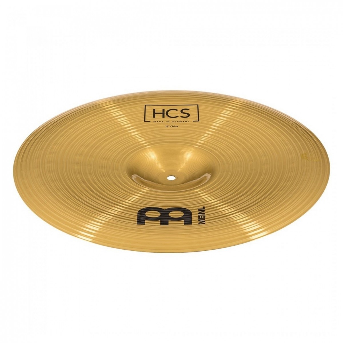 Meinl HCS 18 China Cymbal & Gear4music Boom Arm Stand Black