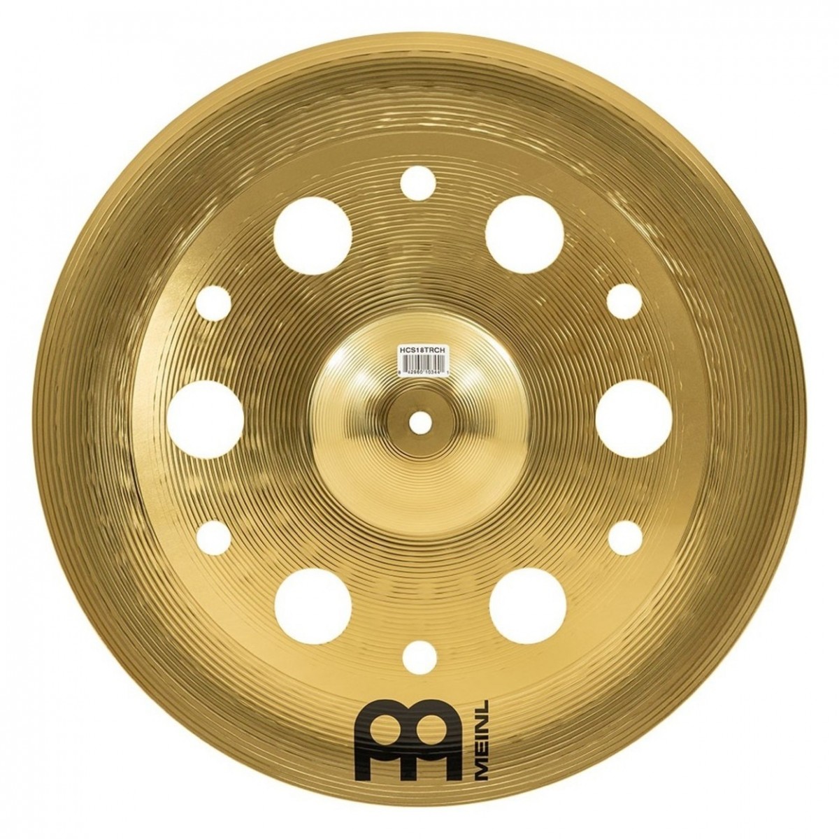 Meinl HCS 18" Trash China Cymbal & Gear4music Boom Arm Stand Black