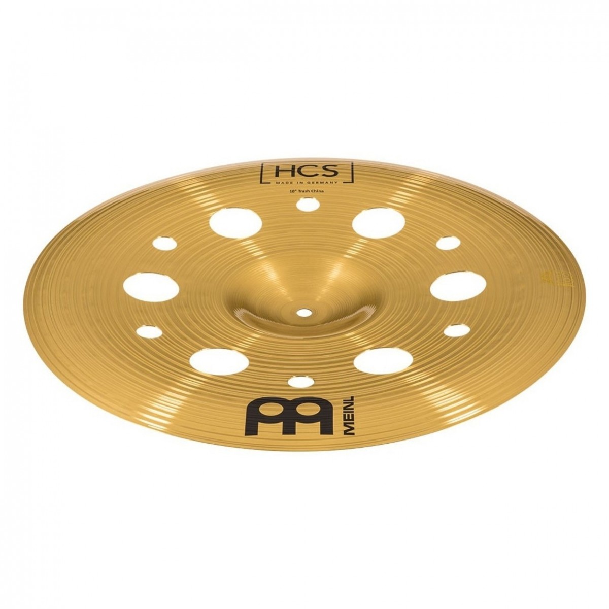 Meinl HCS 18" Trash China Cymbal & Gear4music Boom Arm Stand Black