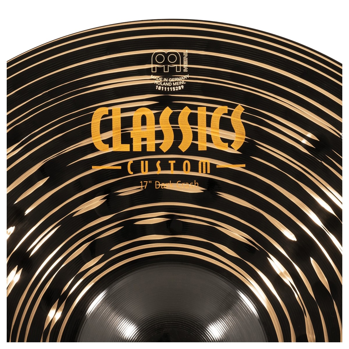 Meinl 17" Classics Custom Dark Crash