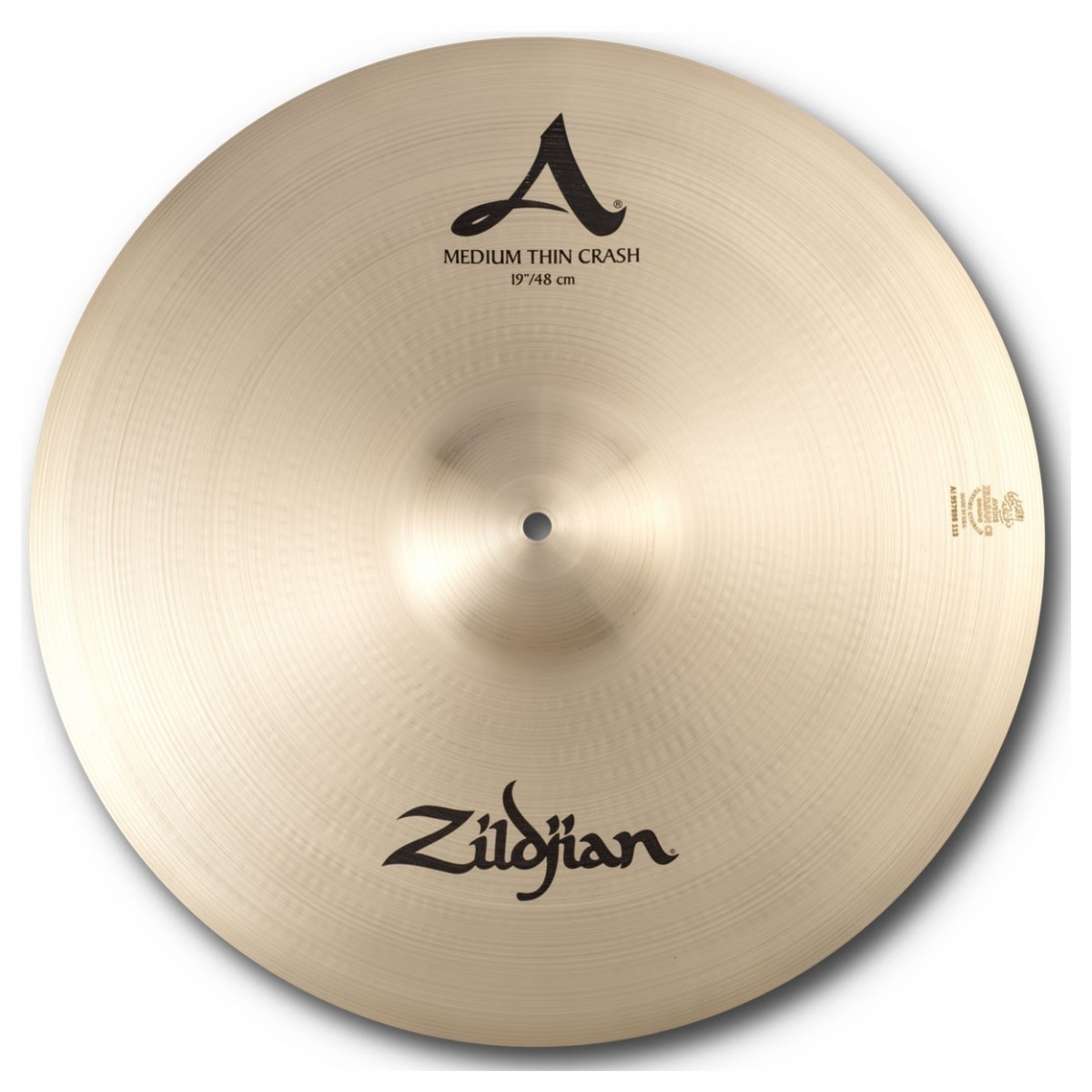 Zildjian A 19 Medium Thin Crash Cymbal