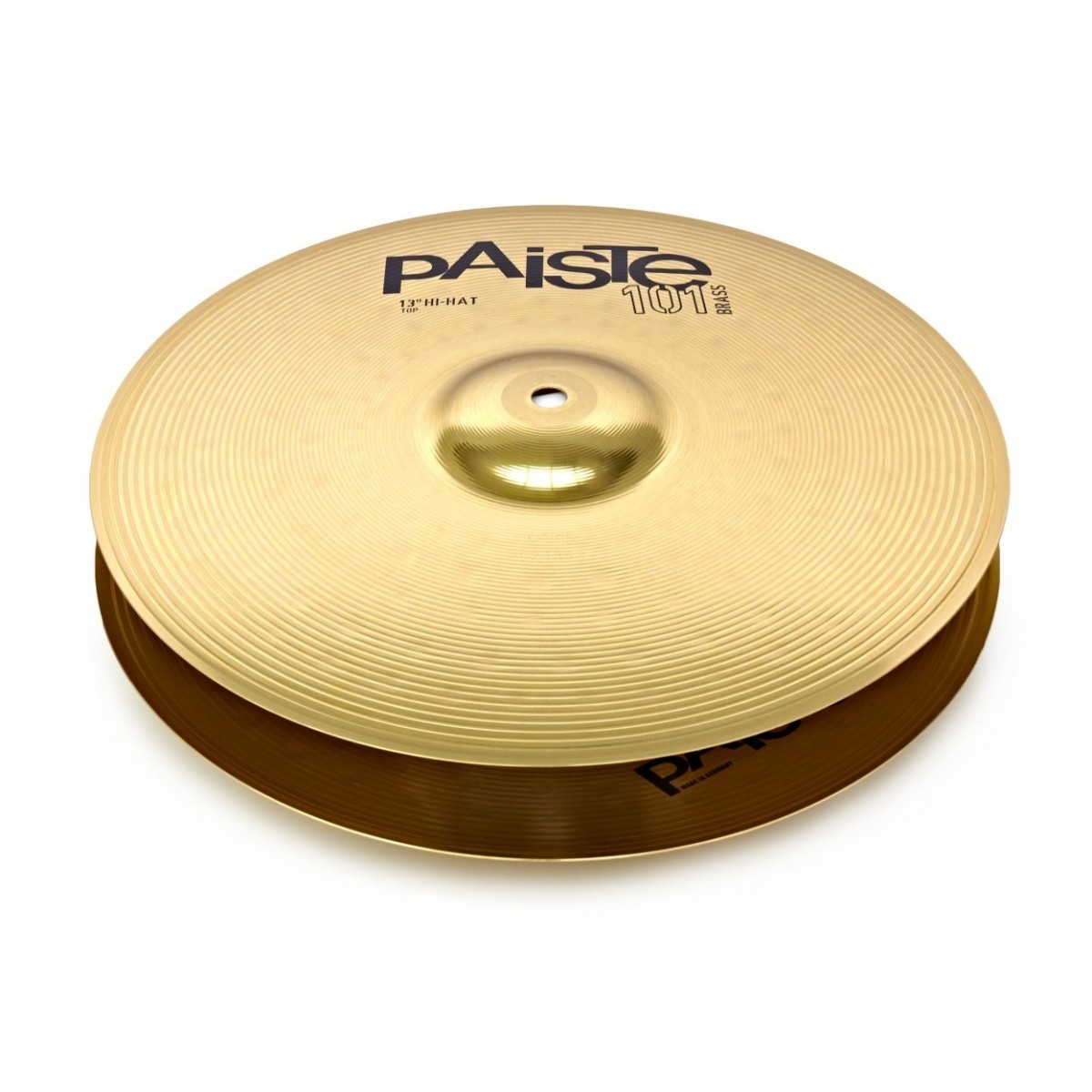 Paiste 101 Brass 13 Hi-Hat Cymbals & Stand