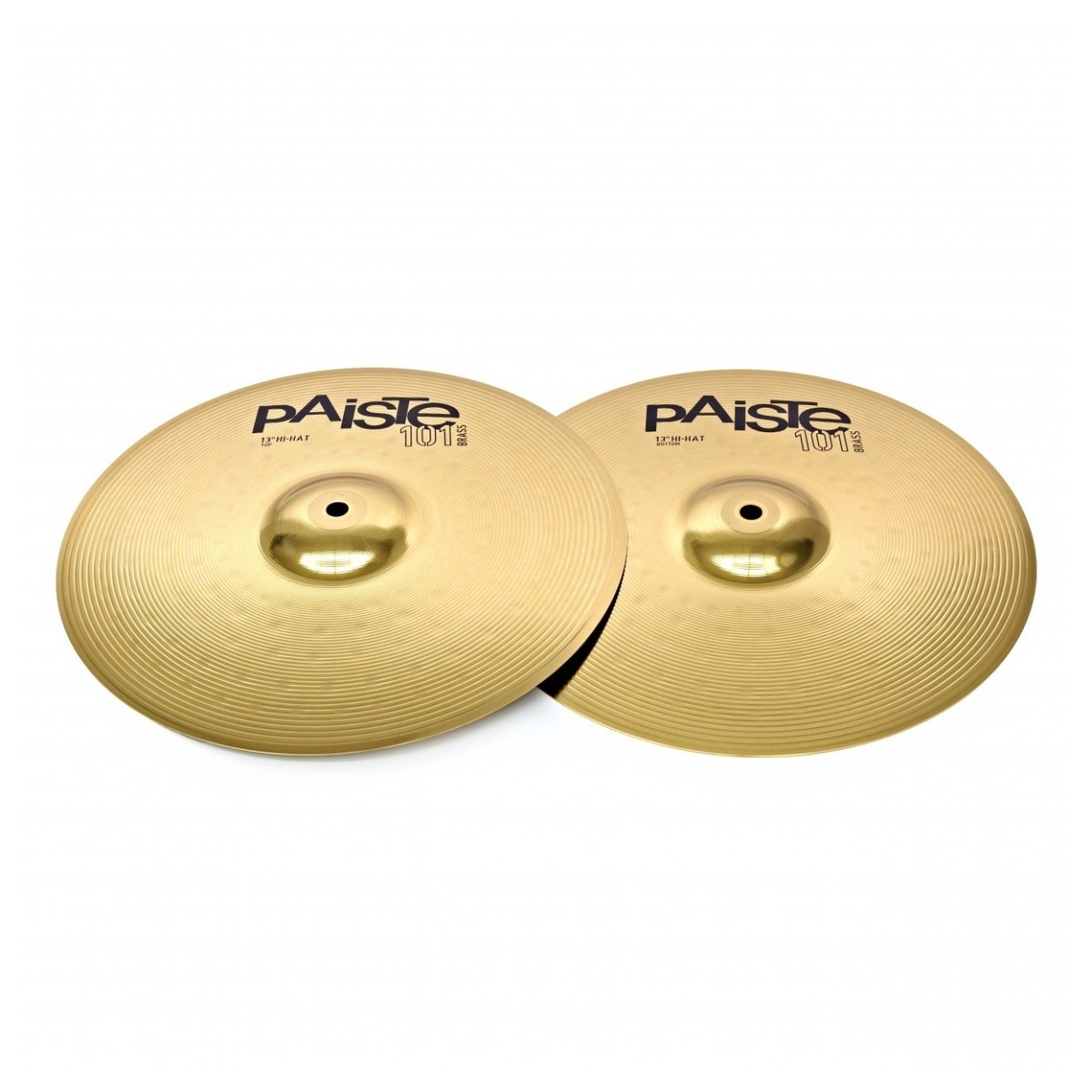 Paiste 101 Brass 13 Hi-Hat Cymbals & Stand