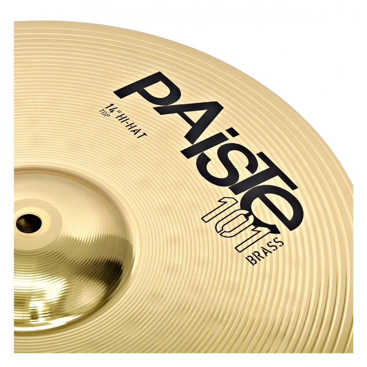 Paiste 101 Brass 14 Hi-Hat Cymbals & Stand