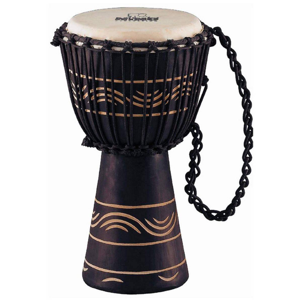 Nino S African Rope Tuned Wood Djembe Moon Rhythm