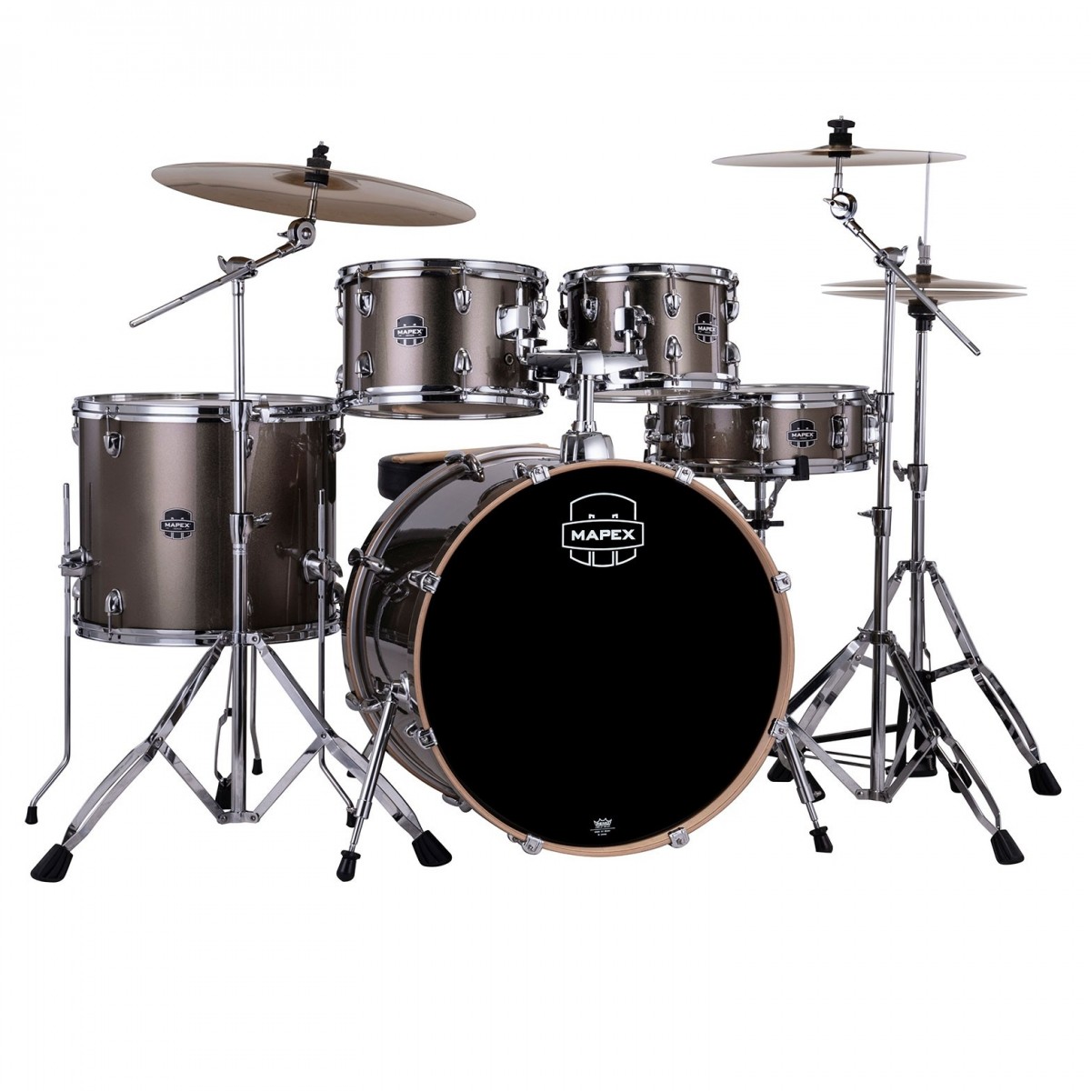 Mapex Venus 22 5pc Drum Kit Copper Metallic