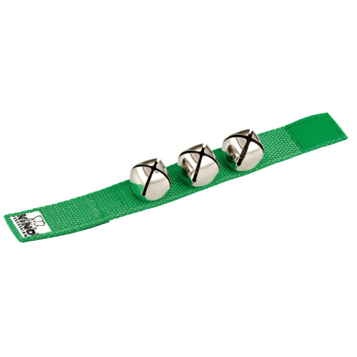 Nino by Meinl NINO961GR Percussion Wrist Bells Green