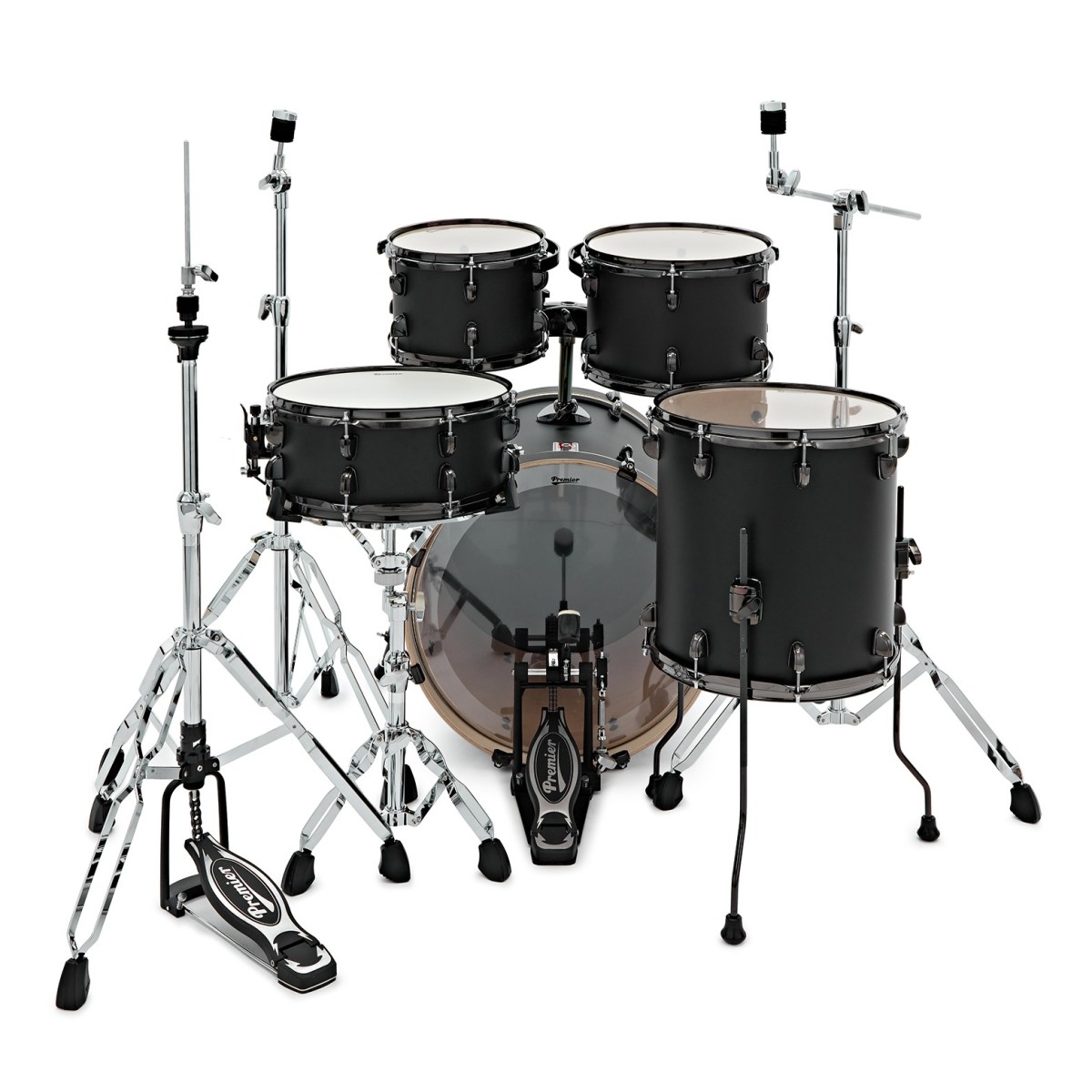 Premier Artist 20" 5pc Fusion Drum Kit Matte Black