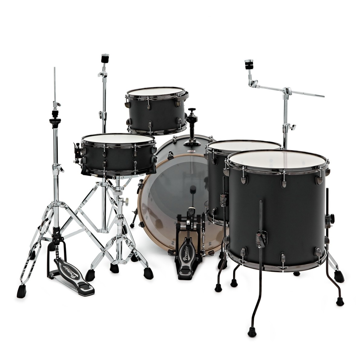 Premier Artist 22" 5pc Heavy Rock Drum Kit Matte Black