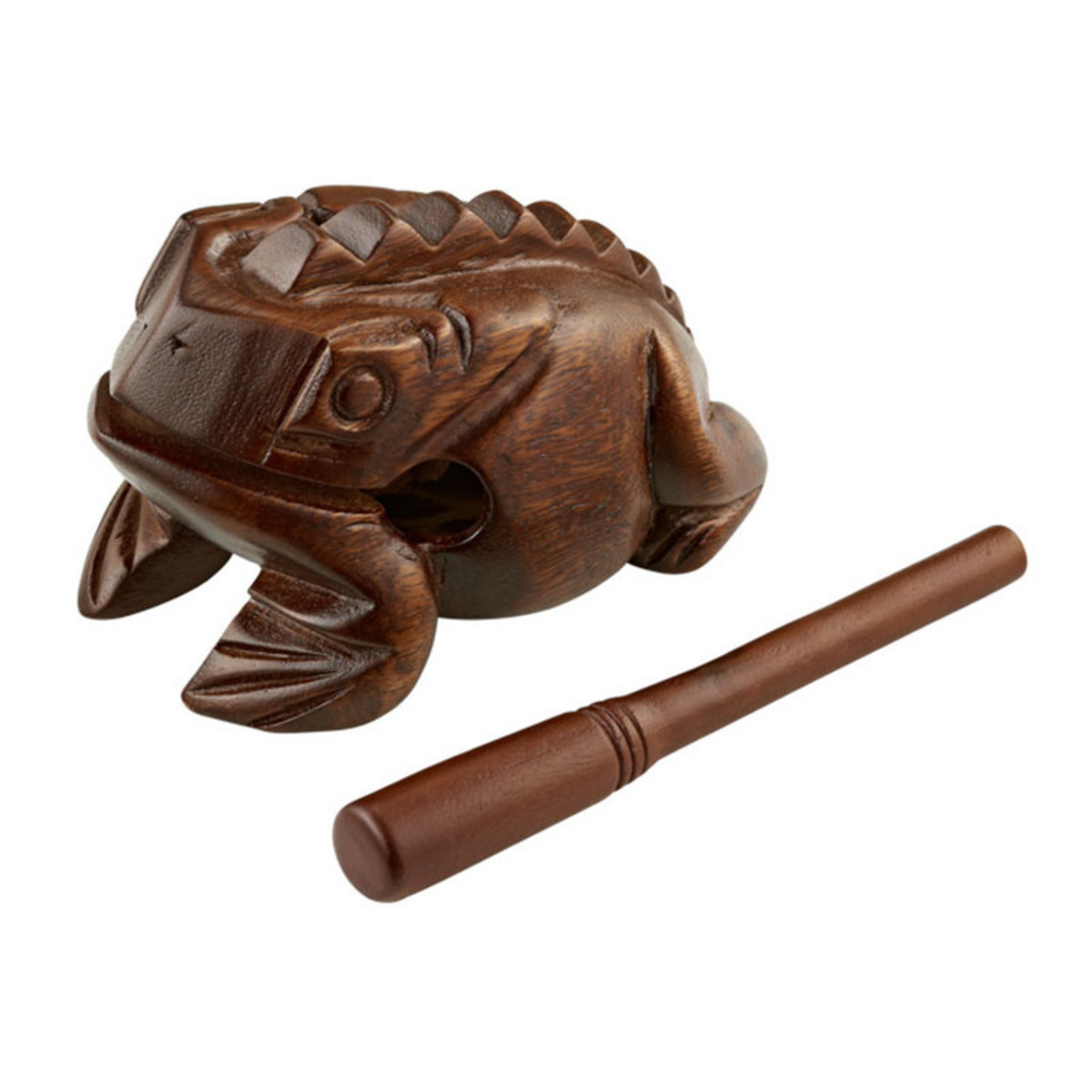 Meinl Large Wooden Frog Brown