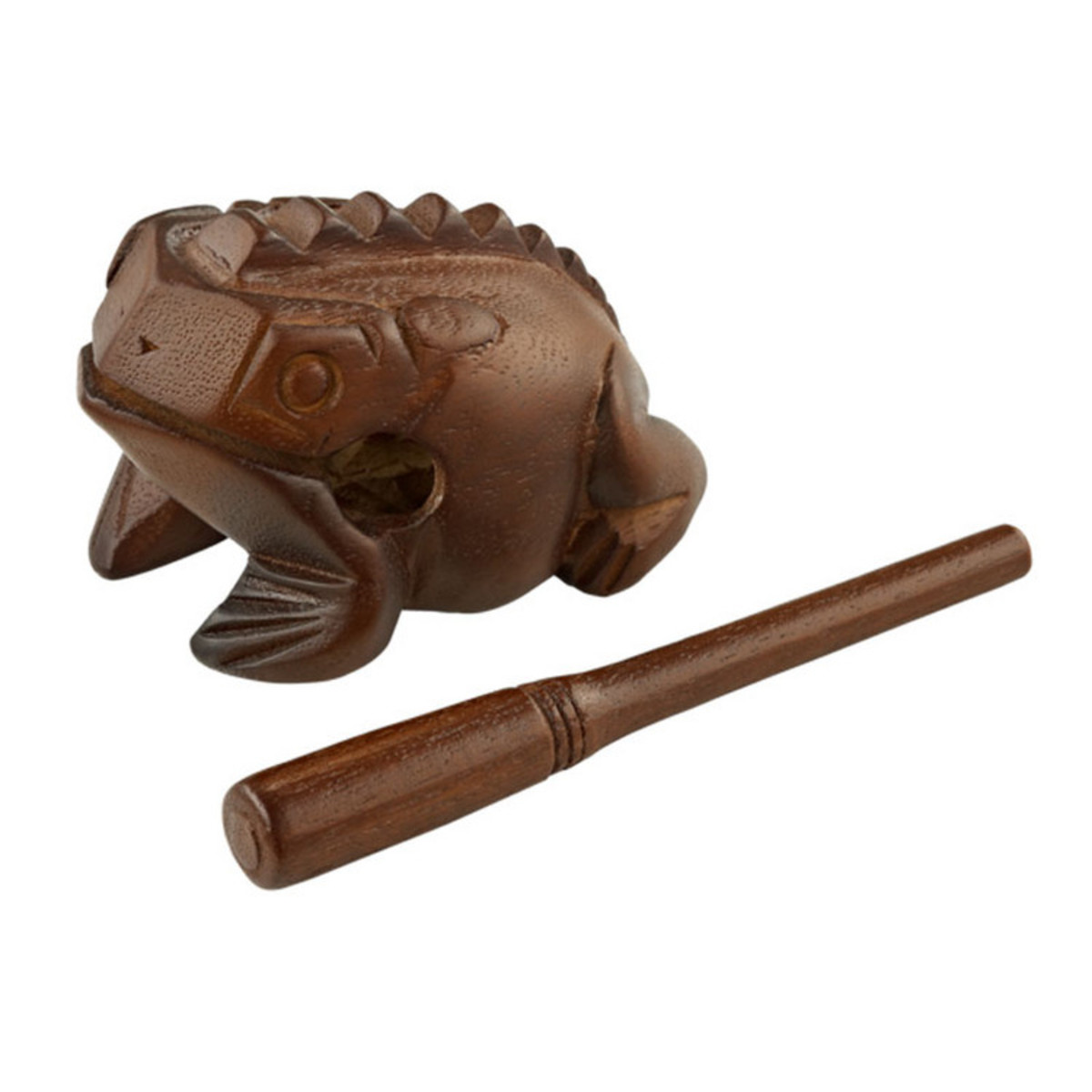 Meinl Medium Wooden Frog Brown