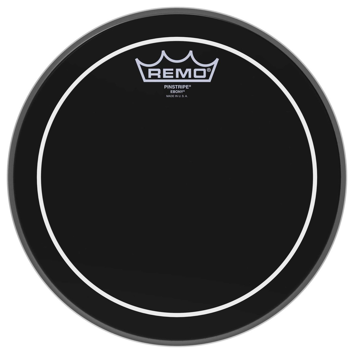 Remo Pinstripe Ebony 13 Drum Head