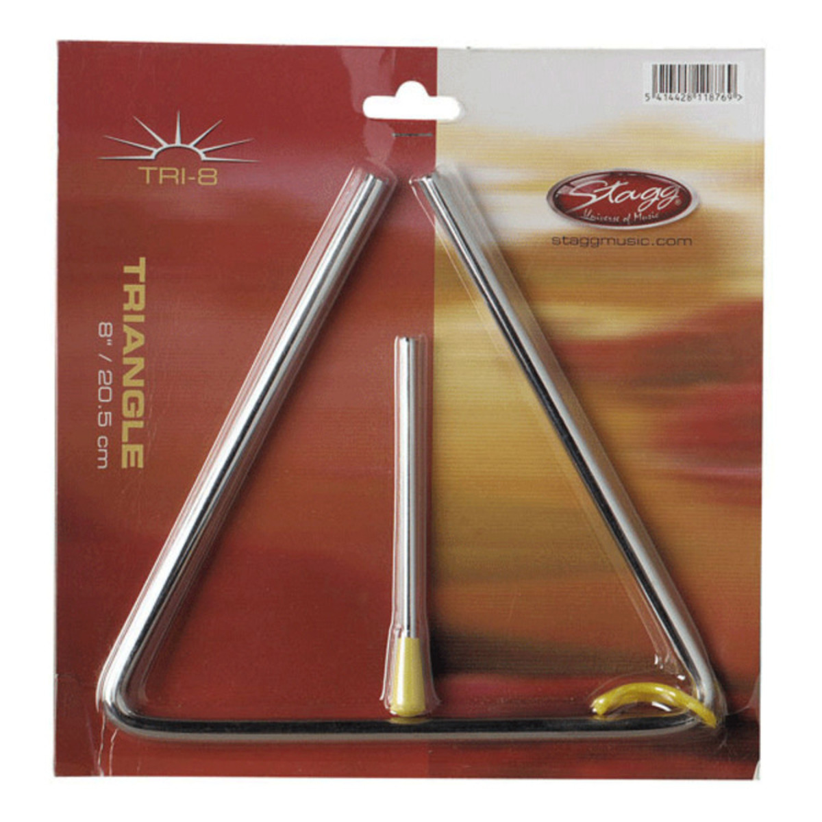 Stagg 8 Inch Triangle with beater