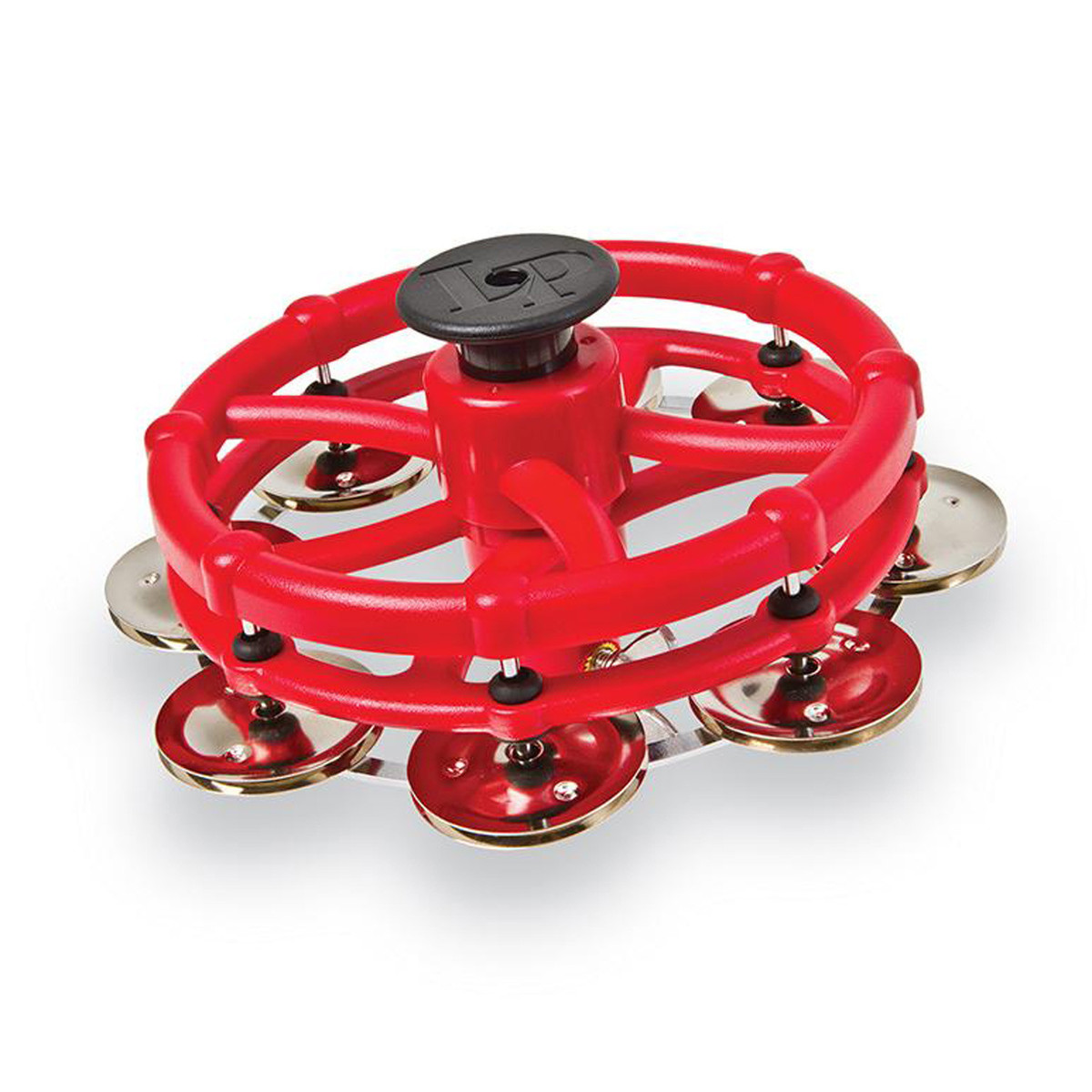 LP Click Hi-Hat Tambourine with Steel Jingles
