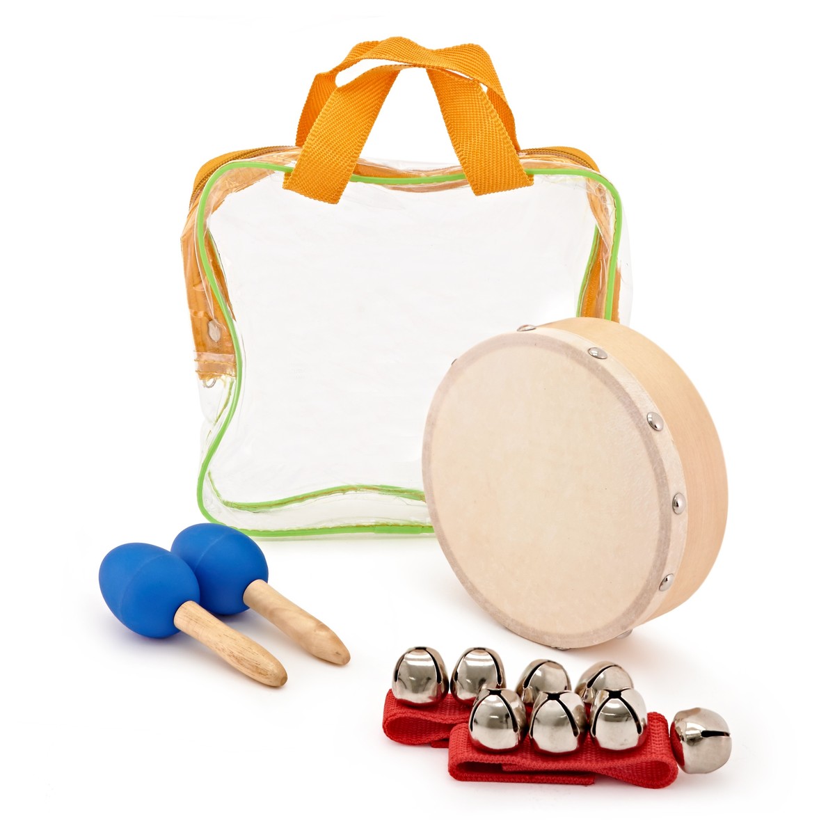 Drum and Jingle 3 Piece Kids Percussion Set