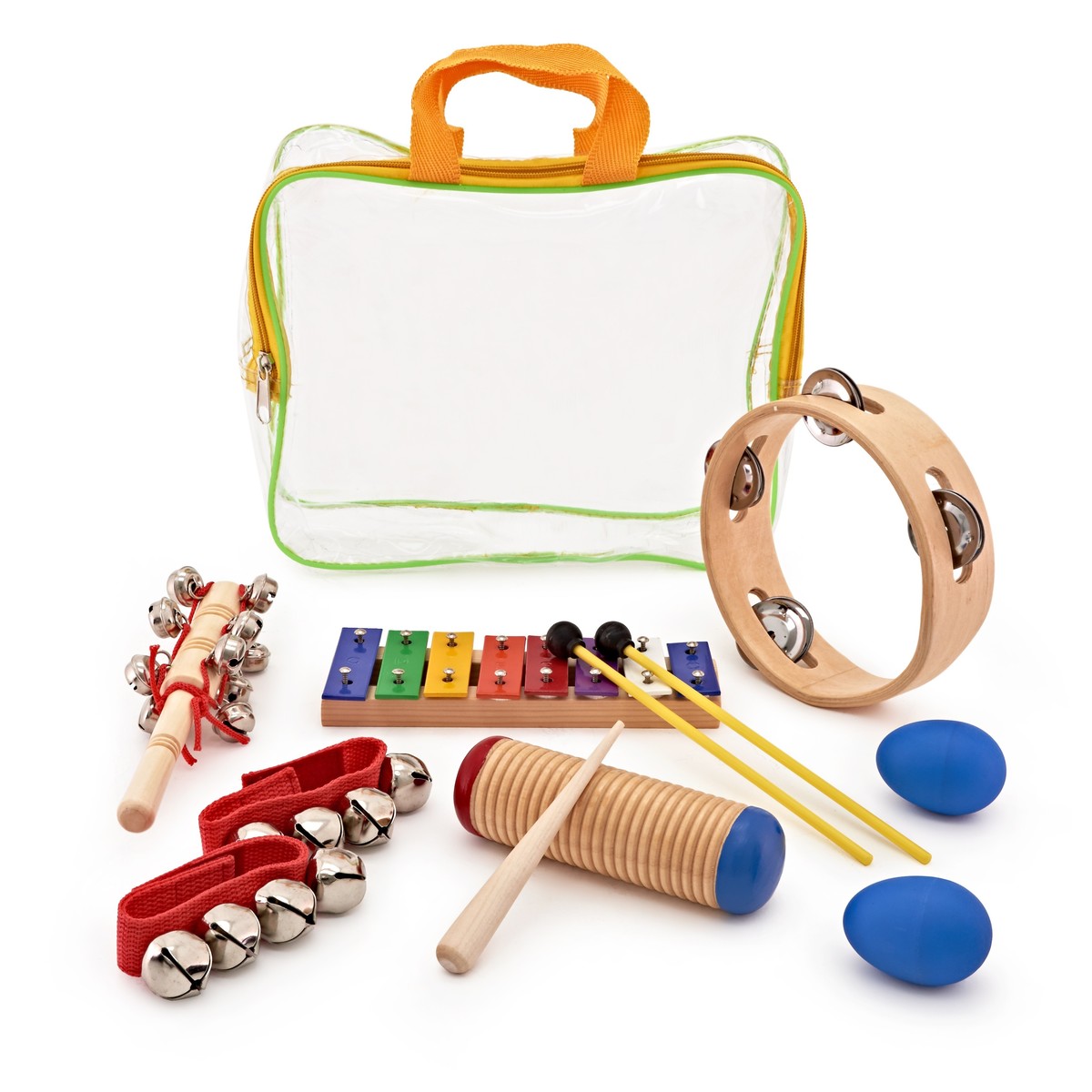 Shake and Jingle 6 Piece Kids Percussion Set