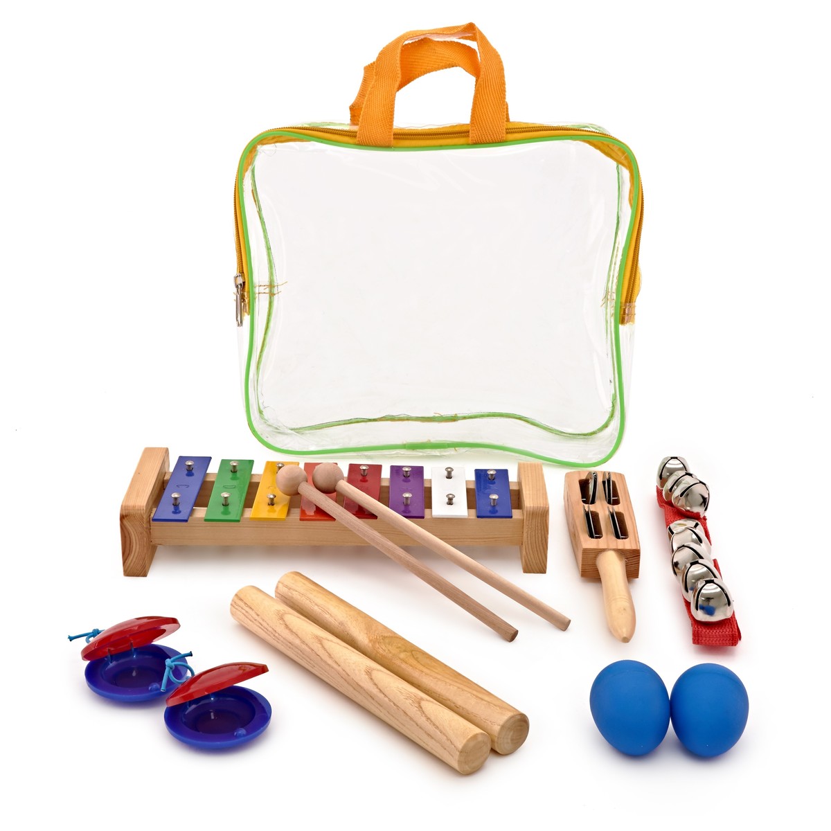 Rhythm Selection 6 Piece Kids Percussion Set