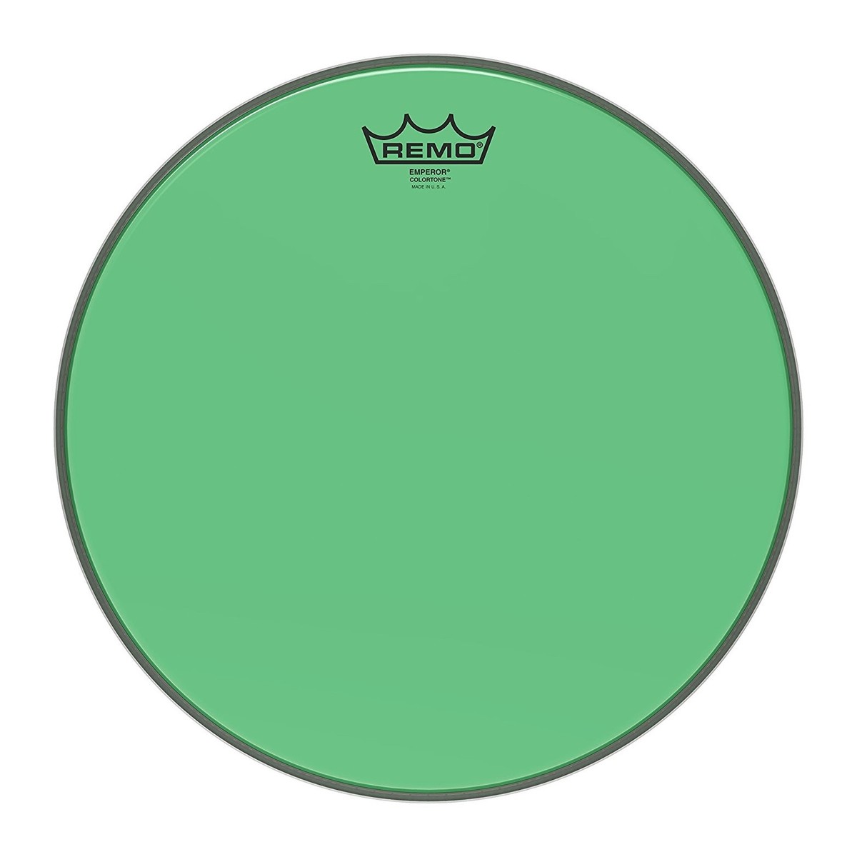 Remo Emperor Colortone Green 14 Drum Head